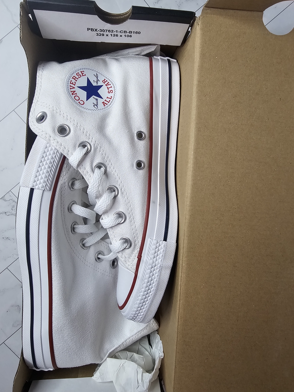 Converse Chuck Taylor All Star High Top Sneakers - White - Picture 6 of 12